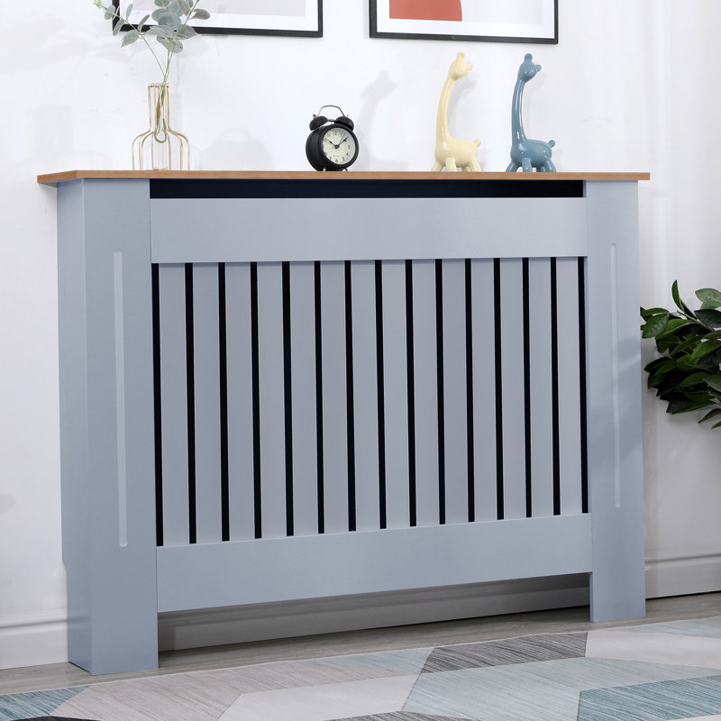Blisswood Radiator Cover Free-standing Home Entryway Hallway Furniture, 82 H x 111 W x 19 D cm
