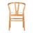 Mid-Century Dining Wood Chair With Rope/Fabric Seat By Chivari-106427195