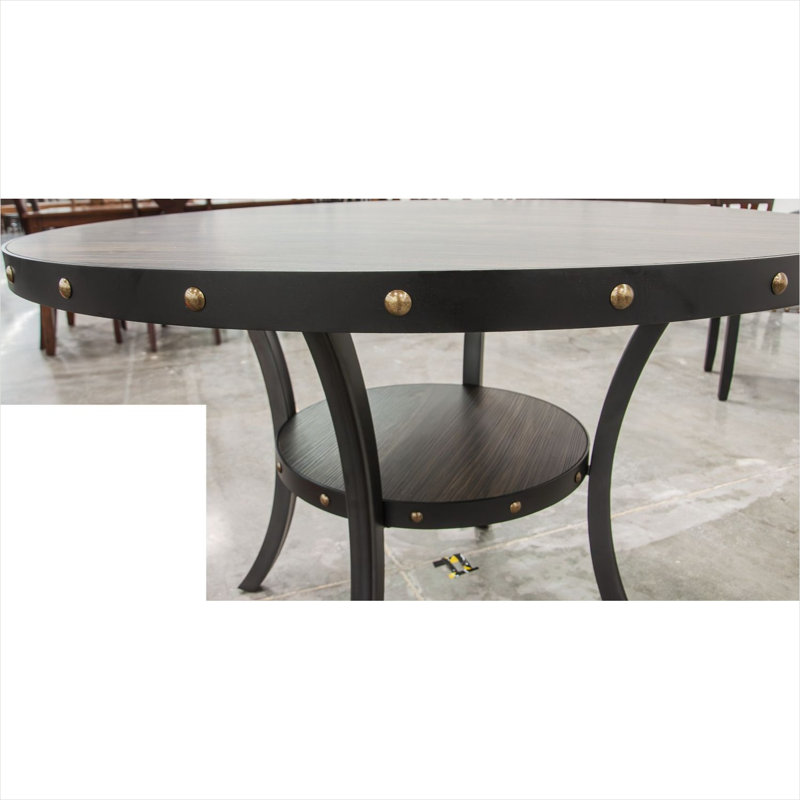 with Solid Wood Base Dining Table