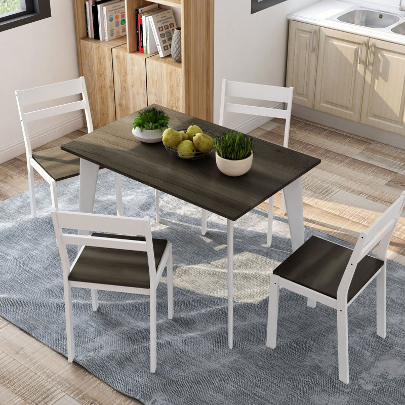 4 - Person Dining Set, Grey