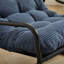 Chaise berçante d'extérieur avec coussin épais et confortable-513239213