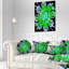 Coussin lombaire à fleurs fractales impeccable perfect-30735433