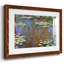 Nymphéas, 1906 - Impression encadrée rustique avec tableau mat-1166034491-1166034489