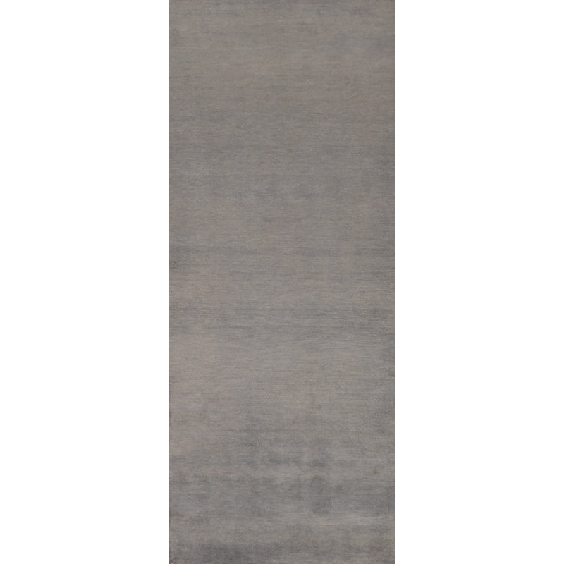 Tapis persan gris Gabbeh 3 x 10