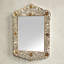 Ren Botanic Bone Inlay Traditional Distressed Accent Mirror-1696650710