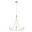 Fabela 4-Light Chandelier in Brushed Nickel-377563587