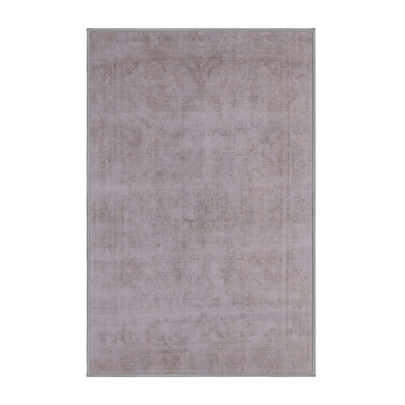 Tapis oriental gris Mina, Rectangle 8 pi x 10 pi