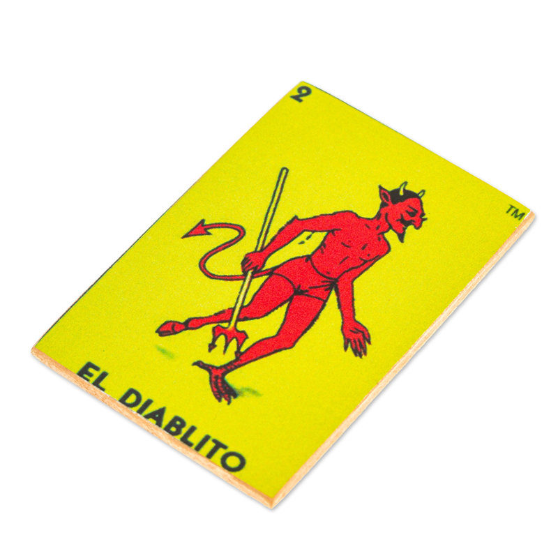 Jyheem le petit diable aimant de découpage