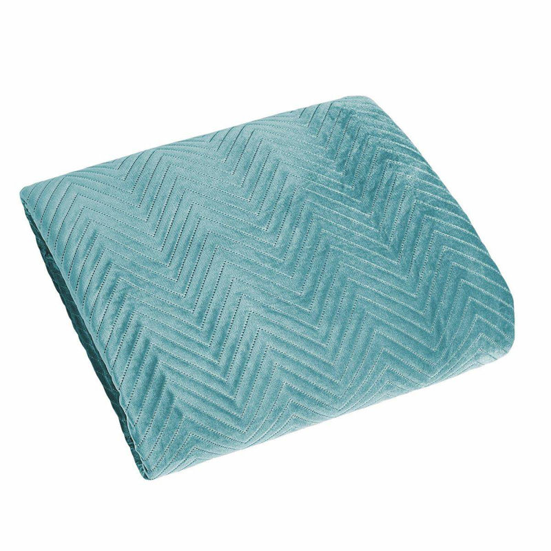 Lola-Lee Hand Woven Throw Blanket, Mint