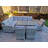 Amy Corner 9 Seater Dining Set with Cushions