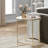 Ankrum Round Coffee Table With Glass Top
