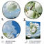 Pomme, Ascension, nuage, blanc, surréel I - fruits, art mural en métal-273806817