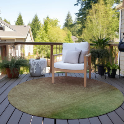 Kinslee Washable Abstract Indoor / Outdoor Rug