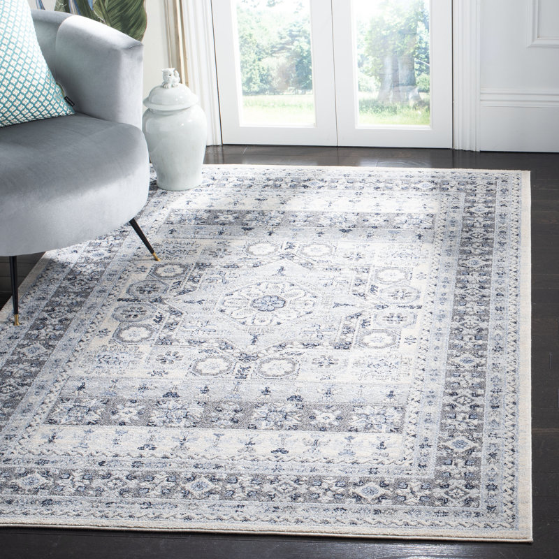 Pennie Performance Oriental Rug, Rectangle 4' x 6'