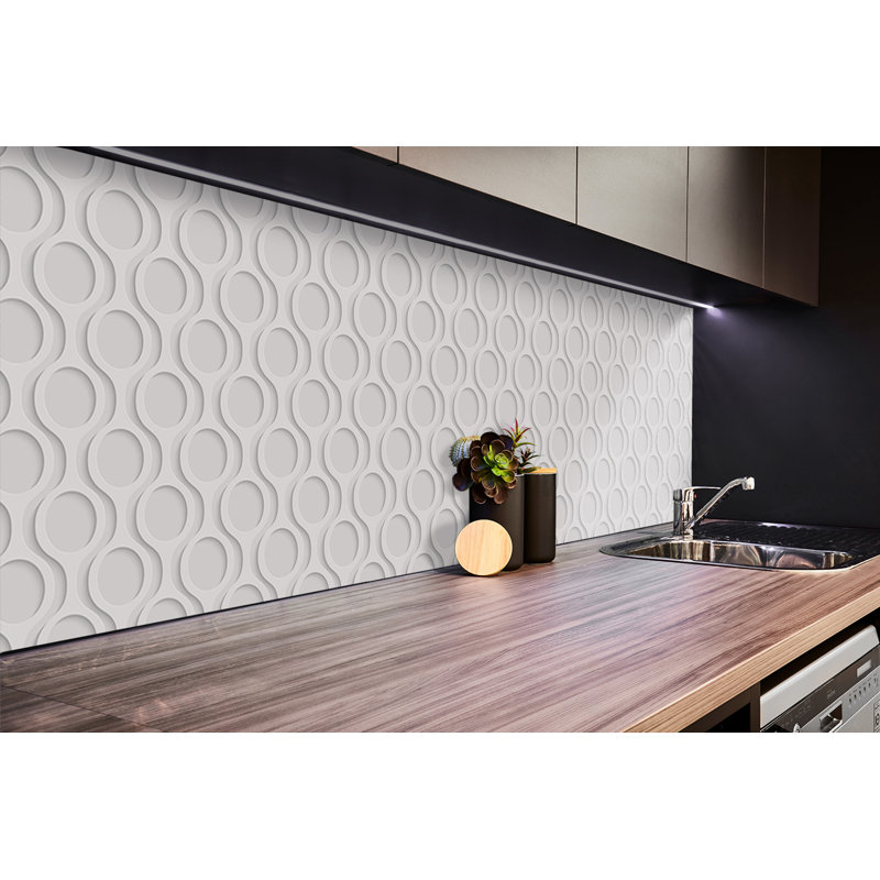 Sticker Self Adhesive Vinyl Splashback Wall Stickers 39,37x19,68 Inch Wall Tiles Tile Peel and Stick