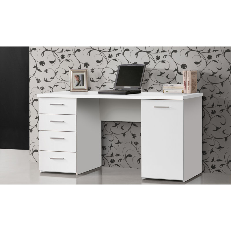 Canonero Computer Desk, White