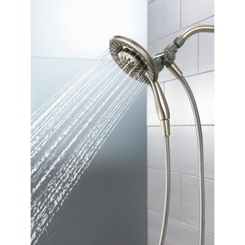 Pomme de douche double avec douche® multi-fonctions
