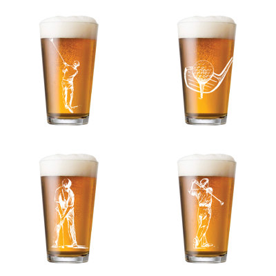 Mendelsohn 16oz. Handmade Pint Glass Set