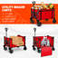 Chariot utilitaire pliable avec roulettes-115212557
