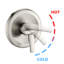 With hand shower system (including rough-in valve)