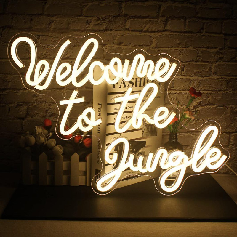 The Jungle 3.9" LED Neon Sign