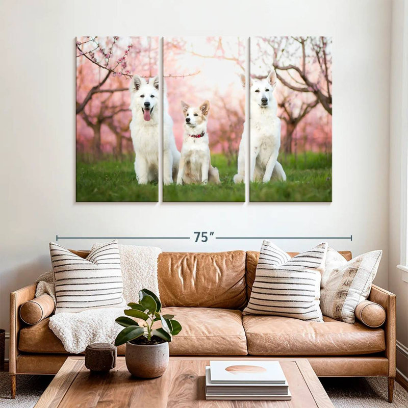 Famille de chiens