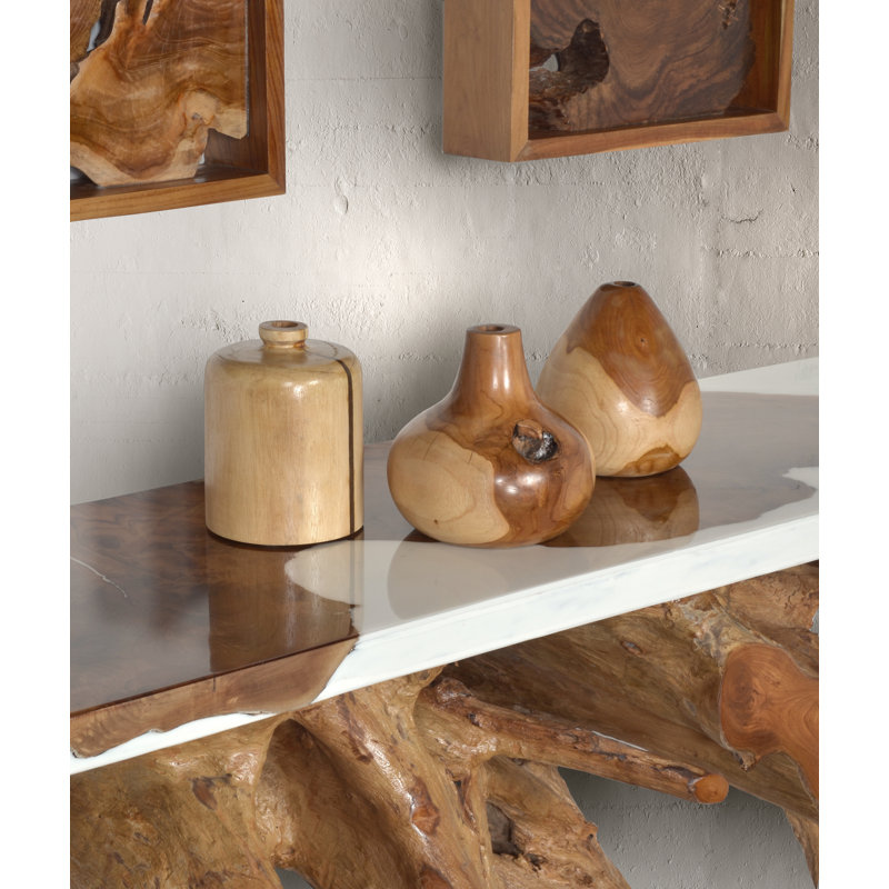 Ensemble de 3 petits vases Chaun