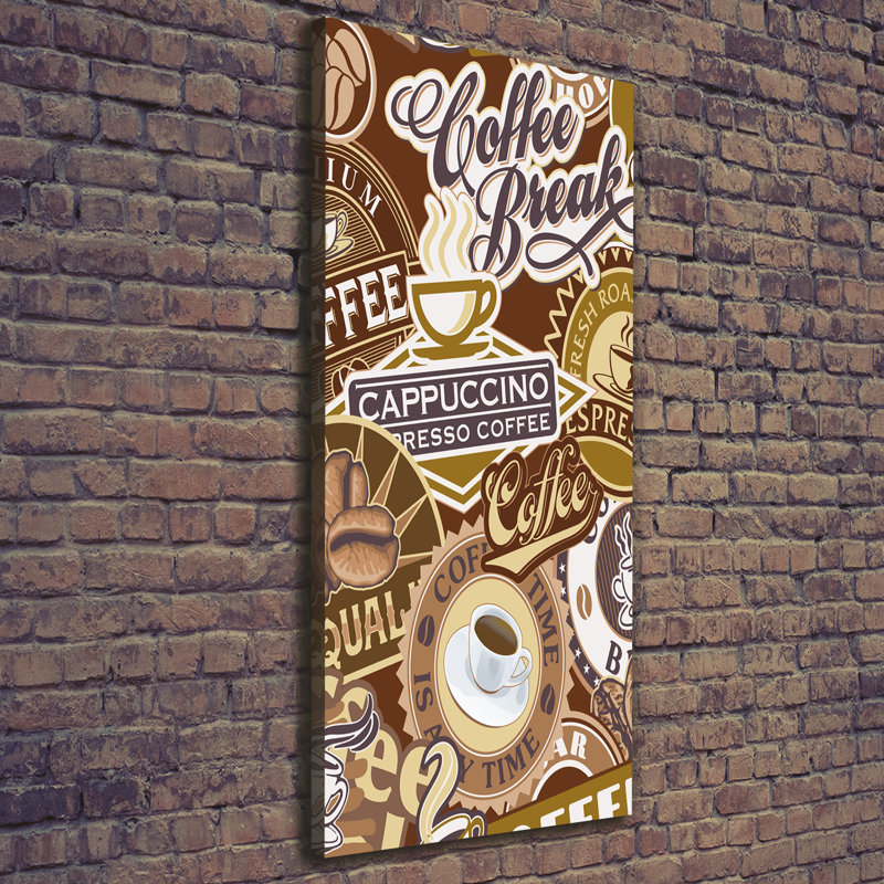 Café - Wrapped Canvas Print