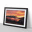 Sunset over Queenstown in Abstract - Picture Frame Graphic Art Print-55724587-55724586