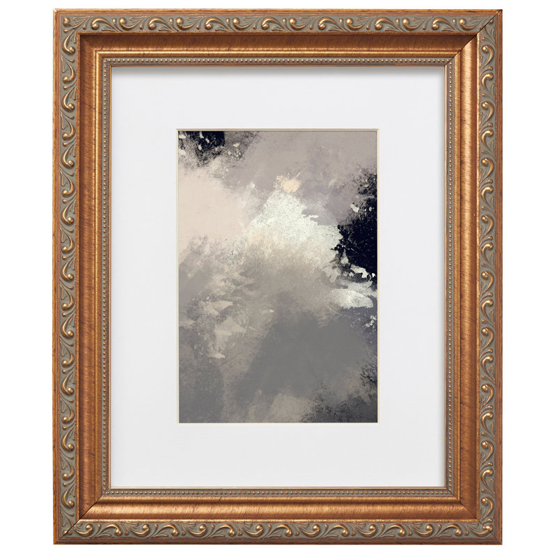 Cadre photo Arlena, 5 po x 7 po emmêlé à 4 po x 6 po, Doré