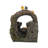 Decorative 2-Tier Woodland Animal Water Fountain with Bird and Bear Accent