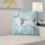 Coussin intérieur/extérieur en flocons d’hiver-32011275