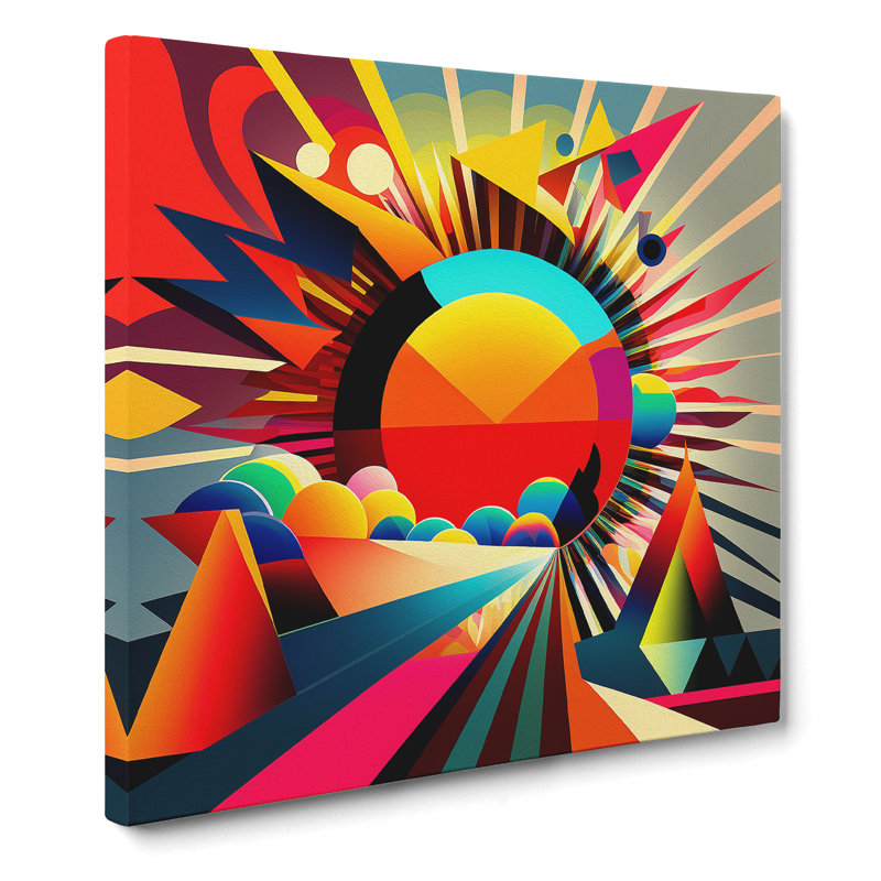 Prism Fauvism - Wrapped Canvas