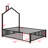 Metal House Platform Bed With Guardrail-1749464081-1749464174