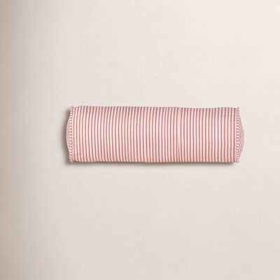 Birch Lane Polo Stripe Calypso Piped Bolster Pillow