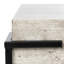 Élégante table basse carrée Vale - Design géométrique contemporain avec luxe raffiné pour le salon