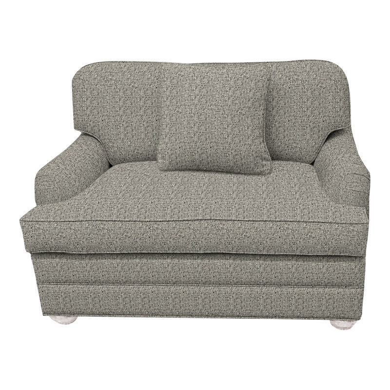 East Lake Chair And A Half, Dove Gray, Tuck Graphite