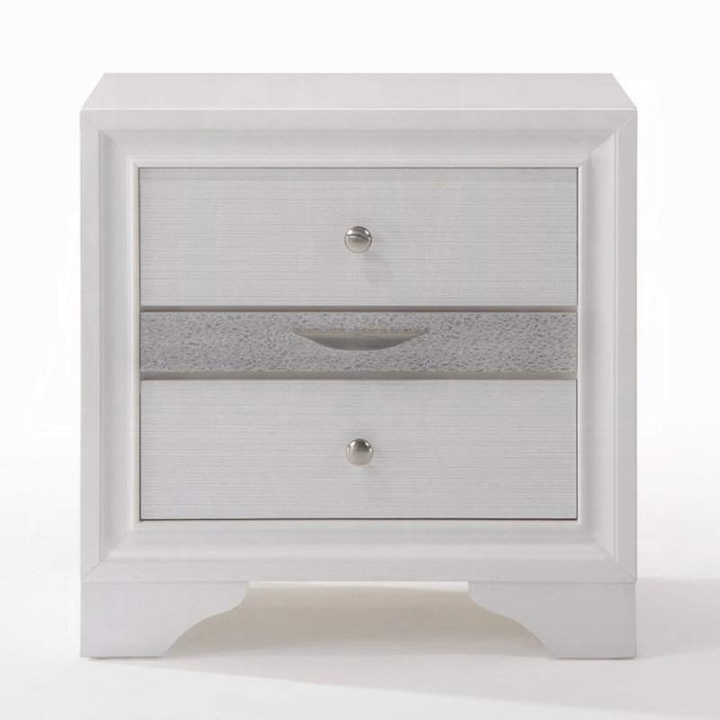 Hollingsworth Nightstand, White