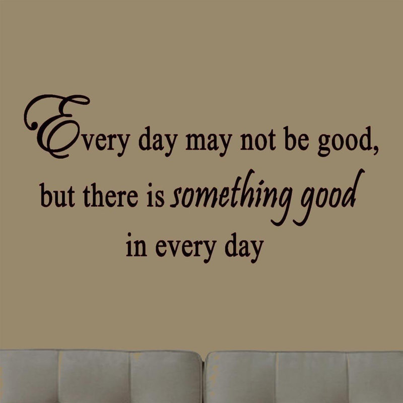 Dorrance Text & Numbers Wall Decal, 22" H x 42" W