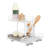White Steel Double-Tier Pantry Organizer-2110746388