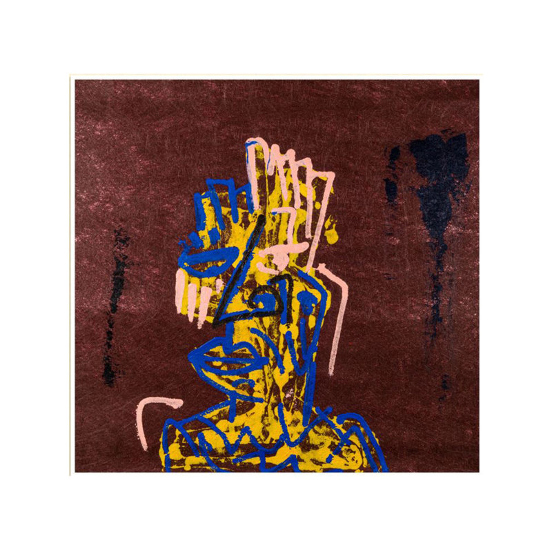 Beaconing Spirit | Acrylique sur papier peint texturé | Par Gavalav