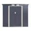 Rowlinson Trentvale Metal Pent Shed with Assembly-109248342-121675062