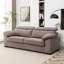 Lit convertible 2 places Queen Size, gris, gigogne, 136 kg, idéal pour les petits espaces, style années 50, dimensions adaptées, gris, pour invités.-686736560