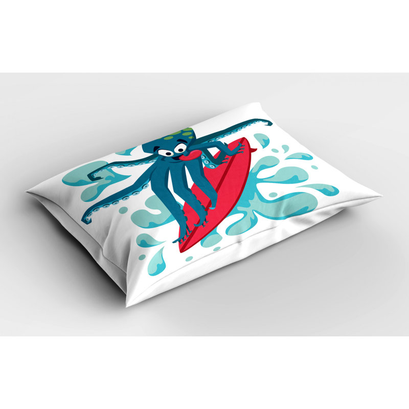 Fish Polyester Sham Set, Twin
