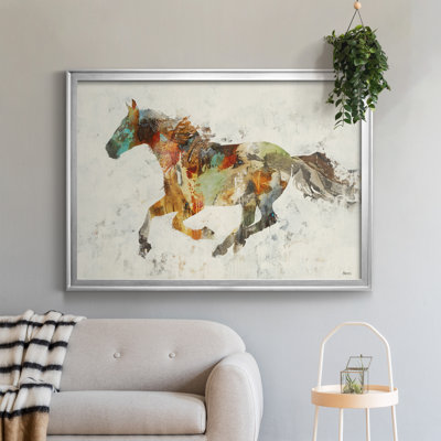 «Totem II», reproduction sur toile encadrée