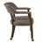 Swivel Tufted Dining Chairs With Casters And Arms-97867329-105846496