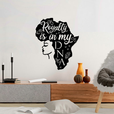 Decorative Metal Wall Accessory, Black, 22.8 x 27.6 inches | 100% Metal, Thickness: 0.06 inches | Lightweight at 1.4 lbs | Perfect for Home Decor, Modern Aesthetic, Easy to Hang, Unique Design