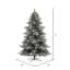 Vickerman Flocked Cayce Pine Artificial Christmas Artificial Pine Christmas Tree-1476722959