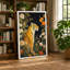 Tiger In Bloom Boho - Print-136765214-136765218