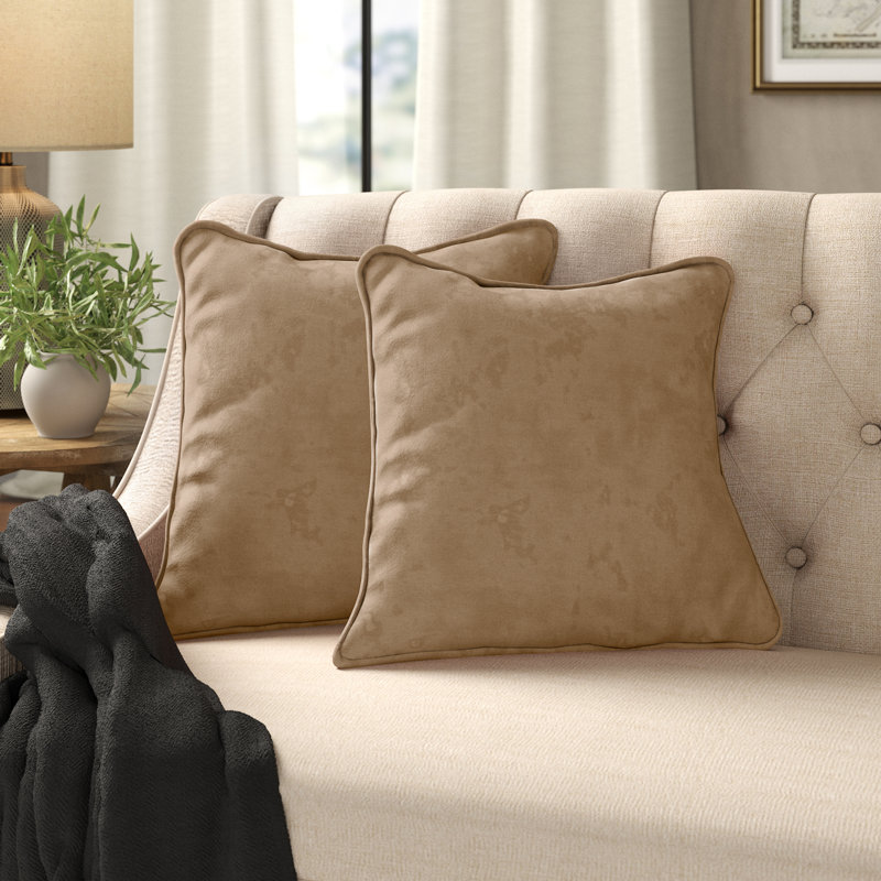  Corded Throw Pillow, Java